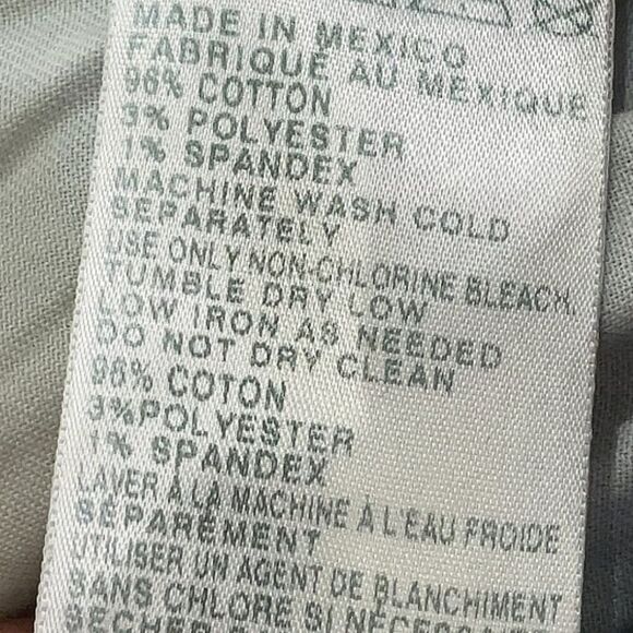 BDG Urban Outfitters Blue Jeans High-Rise Raw Hem Ankle Length Size 25 - Picture 4 of 5